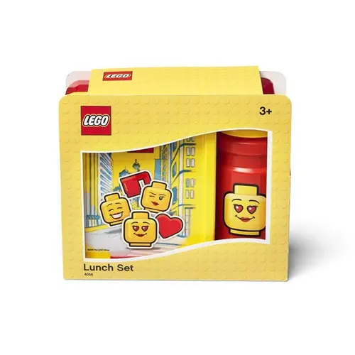 Set pentru pranz LEGO Iconic 40581725 (Rosu/Galben)