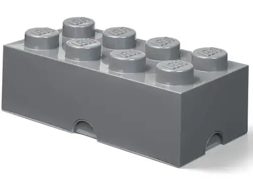 Cutie de depozitare LEGO 2x4 40041754 (Gri)