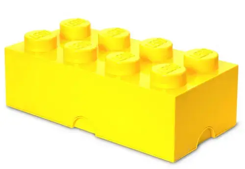 Cutie de depozitare LEGO 40041732 (Galben)