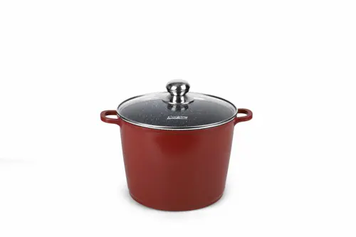 Oala cu capac HEINNER CALABRIA, 24 x 18cm, 8.2L, aluminiu (Maro)