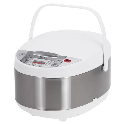 Multicooker Adler 6 in 1 AD 6420, 700 W, 3.25 l, 6 programe (Alb/Argintiu)