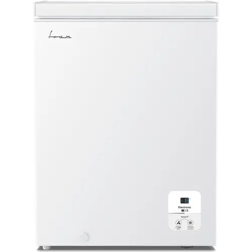 Lada frigorifica Fram FCF-HS142CE++, 142 l, Clasa E, Convertibil Frigider/Congelator, Control electronic, Display digital (Alb)