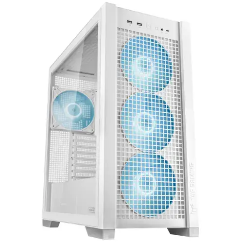 Carcasa ASUS TUF Gaming GT302 TG ARGB, Middle Tower (Alb)