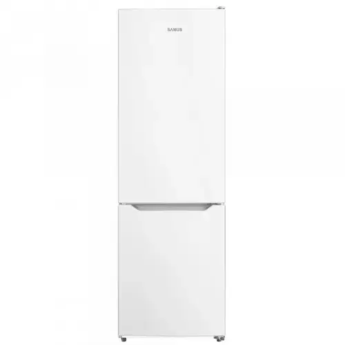 Combina frigorifica Samus SCW398NFE, 310 L, Full No Frost, Clasa energetica E, Termostat cu control electronic, 3 sertare la congelator, H 188 cm (Alb)