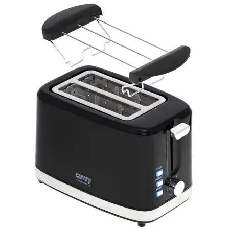 Prajitor de paine/toaster CAMRY CR3218,  6 trepte, 900W (Negru)