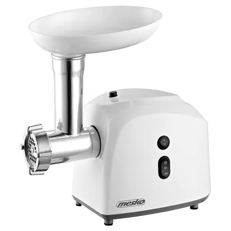 Masina de tocat carne  MESKO MS4805, 1500W, Functie revers (Alb)