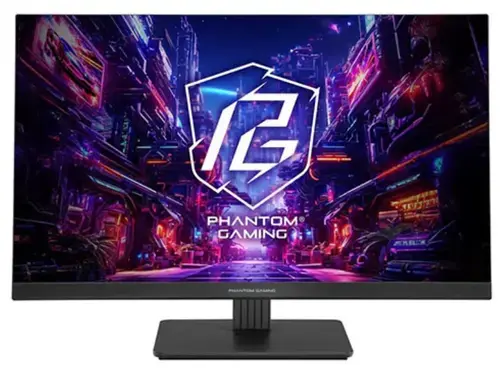 Monitor Gaming IPS LED ASRock 27inch PG27FFT1B, FHD (1920 x 1080), HDMI, DisplayPort, Boxe, 180 Hz, 1 ms (Negru)