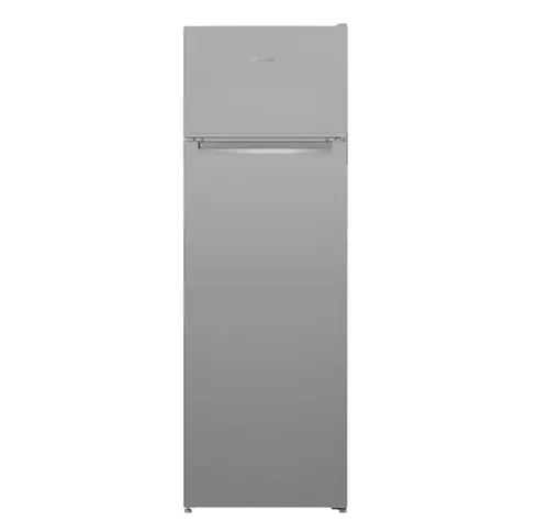 Frigider cu doua usi Arctic AD54280M40S, 250 l, Clasa E, Garden Fresh, Iluminare LED, H 166.3 cm (Argintiu)