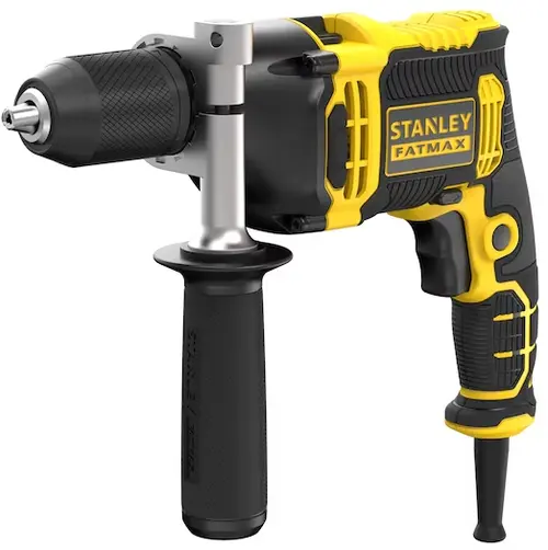 Masina de gaurit cu percutie Stanley FMEH750-QS, 750 W, 220 V, 3200 rpm (Galben/Negru)