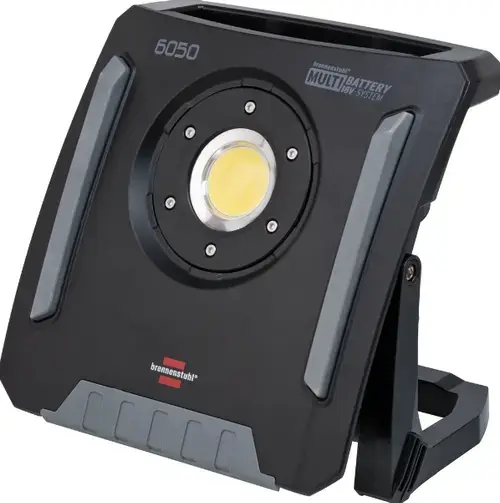 Proiector Hybrid cu LED Brennenstuhl 1173140600, IP65, 18 V, 60 W, 6200 lm (Negru)