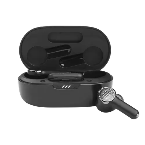 Casti True Wireless JBL Quantum TWS, Bluetooth, Fast Pair, Dual Source, QuantumSURROUND (Negru)