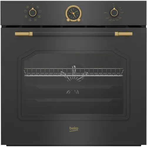 Cuptor incorporabil Beko RBIM19200AD, Electric, 72 l, 3D Cooking, Grill, Defrost, Fan Assisted cooking (Antracit)