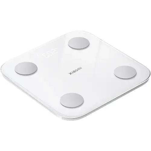 Cantar inteligent Xiaomi Body Composition Scale S400 BHR7793GL, 25 functii, aplicatie Xiaomi, capacitate de stocare pana la 36 profile max 150KG (Alb)