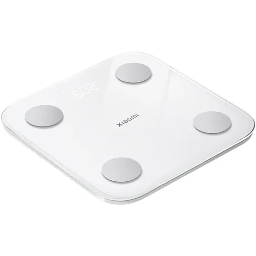 Cantar inteligent Xiaomi Body Composition Scale S400 BHR7793GL, 25 functii, aplicatie Xiaomi, capacitate de stocare pana la 36 profile max 150KG (Alb)