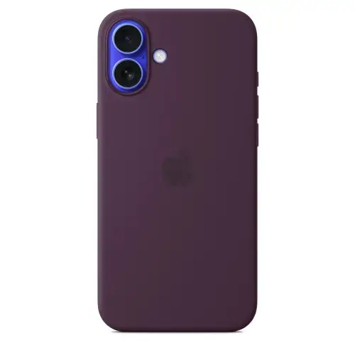 Husa Protectie Spate Apple iPhone 16 Plus, Silicone Case cu MagSafe (Mov)