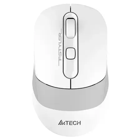Mouse optic wireless A4TECH FG10, 2000 dpi, USB  (Alb)