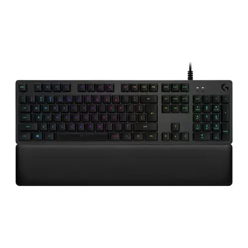 Tastatura Gaming Mecanica Logitech G513 Carbon RGB GX Brown Switch, USB (Negru)
