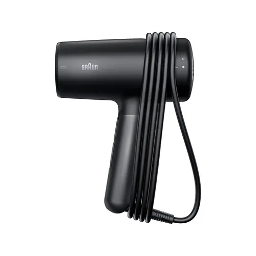 Uscator de par Braun HD 4.2 BRHD425E, 2100 W, Functie ionica, 3 viteze, 3 nivele temperatura, Cablu alimentare 2.2m (Negru)
