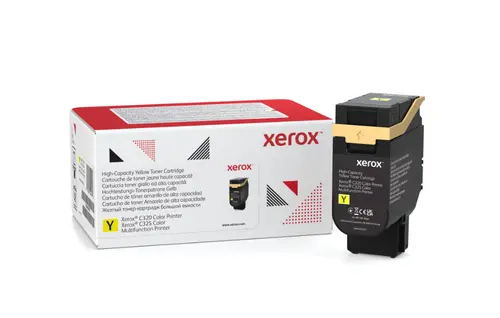 Toner Xerox 006R04834, 5500 pagini, pentru C320/C325 (Galben)