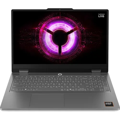 Laptop Gaming Lenovo LOQ Essential 15ARP11 (Procesor AMD Ryzen™ 7 170 (16M Cache, up to 4.75 GHz), 15.6inch Full HD IPS 144Hz, 16GB, 1TB SSD, NVIDIA GeForce RTX 5050 @8GB, No OS, Gri)