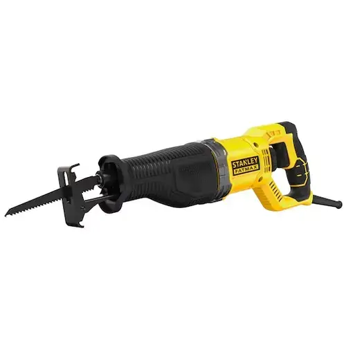 Fierastrau sabie Stanley FME360-QS, 900 W, 28 mm, lama inclusa (Galben/Negru)