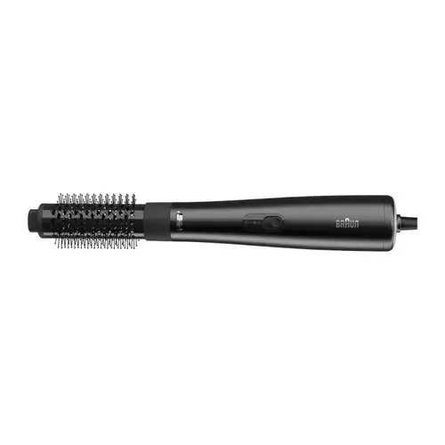 Perie rotativa Braun AS 4.2, 1000 W, 3 setari, Cablu 1.95m (Negru)