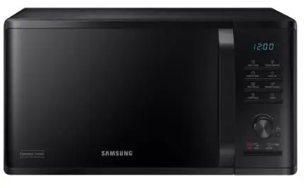 Cuptor cu microunde Samsung MS23K3515AK/OL, 23 L, 800W, Quick Defrost, interior ceramic, afisaj LED (Negru)