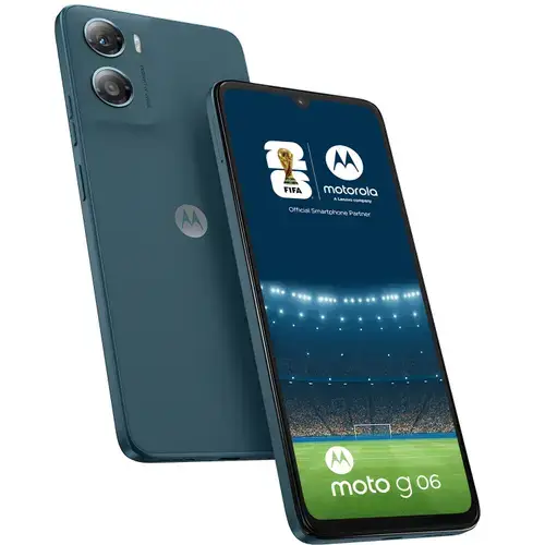 Telefon Mobil Motorola Moto G06, Procesor Mediatek Helio G81 Ultra Octa-Core, IPS LCD Touchscreen 6.88inch, 8GB RAM, 256GB Flash, Camera 50 MP, Wi-Fi, 4G, Dual Sim, Android (Albastru)