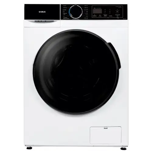 Masina de spalat rufe Samus WSADI-7123, 7 kg, 1200 rpm, Clasa A, 15 programe, Motor inverter, Functie eliminare par de animale, Termostat reglabil (Alb)