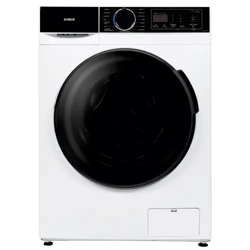 Masina de spalat rufe Samus WSADI-7123, 7 kg, 1200 rpm, Clasa A, 15 programe, Motor inverter, Functie eliminare par de animale, Termostat reglabil (Alb)