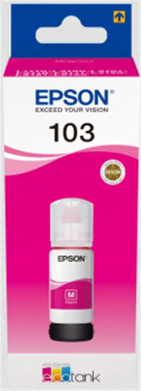 Cartus cerneala Epson 103 EcoTank, acoperire 7500 pagini, 65 ml (Magenta)