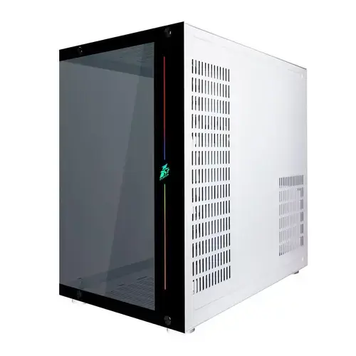 Carcasa 1STPLAYER SP8, Mid Tower (Alb)