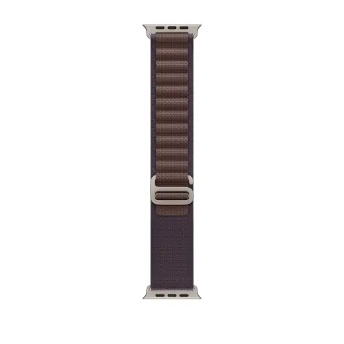 Curea Smartwatch Apple MT5N3ZM/A pentru Watch 49mm, Alpine Loop, Small (Indigo)