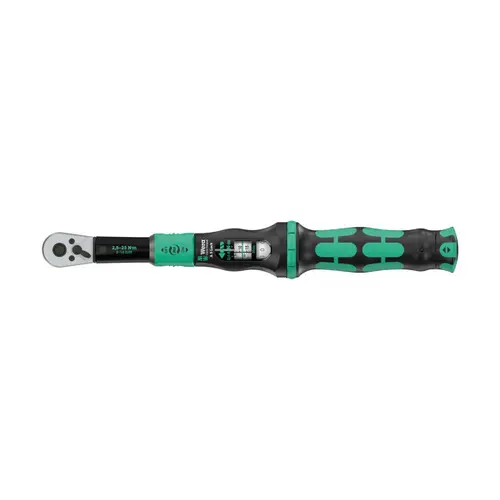 Cheie dinamometrica reglabila cu clichet reversibil Wera Click-Torque Lock A 5 actionare in sensul acelor de ceasornic 1/4inch patrata 2.5 - 25 Nm