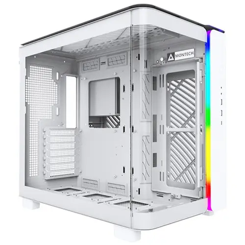 Carcasa Montech KING 95 CAMTKG95WH, Middle Tower, Tempered Glass (Alb)