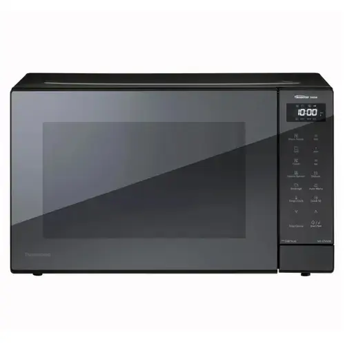 Cuptor cu microunde inverter cu grill Panasonic NN-GT65QBEPG, 31 l, 23 programe automate, 1000 W, senzor incalzire (Negru)