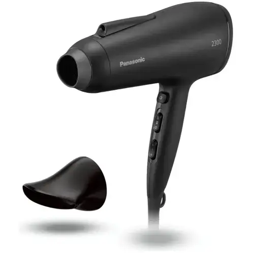 Uscator de par Panasonic EH-NE85-K825, 2300 W, atașament Air Boost, concentrator, ionizare, 3 temperaturi, 2 viteze (Negru)