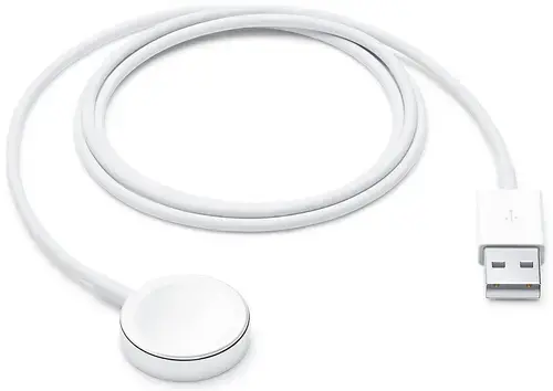 Incarcator magnetic Apple mx2e2zm/a pentru Apple Watch, 1m (Alb)