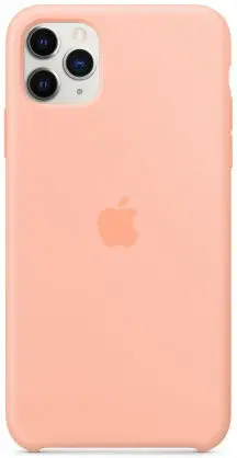 Protectie Spate Apple Silicone Case my1h2zm/a pentru iPhone 11 Pro Max (Roz)