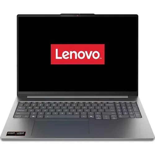 Laptop Lenovo IdeaPad Pro 5 16AGP11 (Procesor AMD Ryzen™ AI 9 465 (24M Cache, up to 5.0 GHz) 16inch 2.8K OLED 120Hz VRR, 32GB LPDDR5X, 1TB SSD,AMD Radeon 880M, Gri)