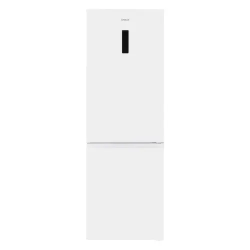 Combina frigorifica Samus SCW540NFIE, 400 L, Clasa E, No Frost, LED, Usi reversibile, Motor Dual Inverter, H 186 cm (Alb)