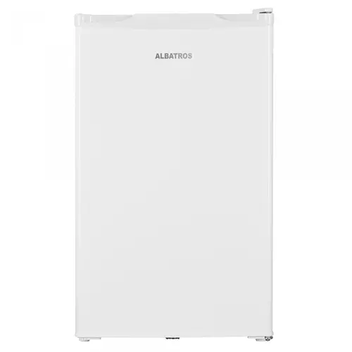 Frigider cu o usa Albatros FA115IME, 90 L, Clasa E, Usa reversibila, Lumina interioara, Picioare reglabile, H 85 cm (Alb)