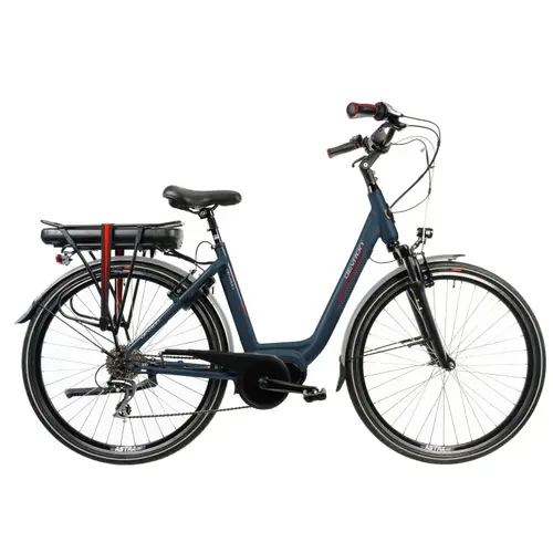 Bicicleta electrica Devron 28414, 28 Inch, 460mm (Albastru)