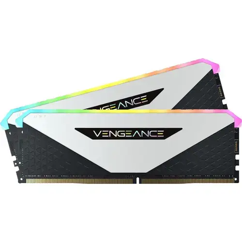 Memorii Corsair Vengeance RGB RT White 16GB(2x8GB) DDR4 3200MHz CL16 Dual Channel Kit