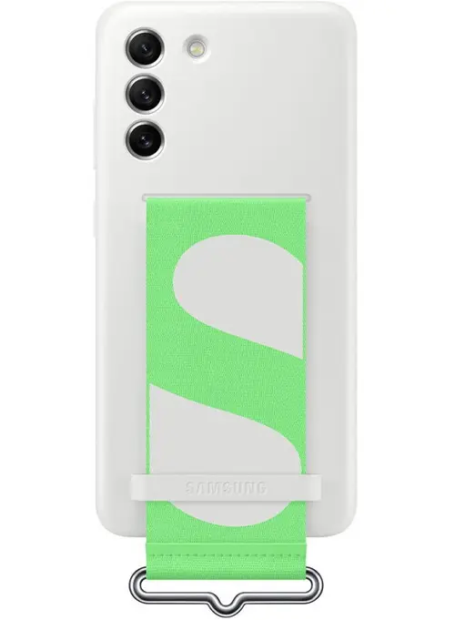 Husa protectie spate Samsung EF-GG990TWEGWW pentru Samsung Galaxy S21 FE (Alb)