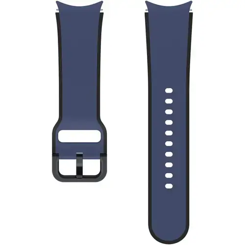 Curea smartwatch Samsung Two-tone Sport Band pentru Galaxy Watch5, 20mm, (S/M) (Albastru)