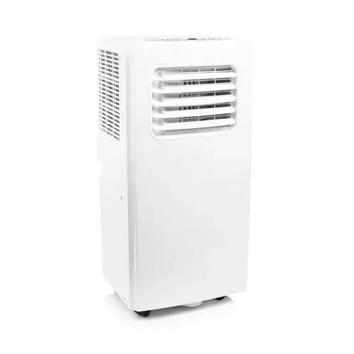 Aparat de aer conditionat portabil Tristar AC-5477, 7000 BTU, Clasa A, control digital, telecomanda, 3 functii: racire, dezumidificare, ventilatie (Alb)