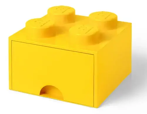 Cutie de depozitare LEGO 40051732 (Galben)