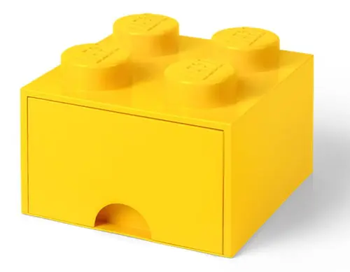 Cutie de depozitare LEGO 40051732 (Galben)