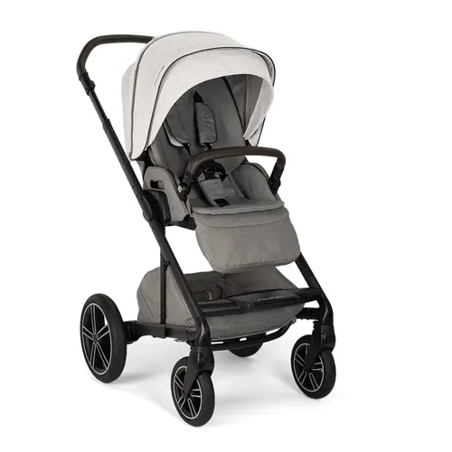 Carucior Nuna  MIXX next colectia Mineral, pliabil, husa de ploaie (Gri)
